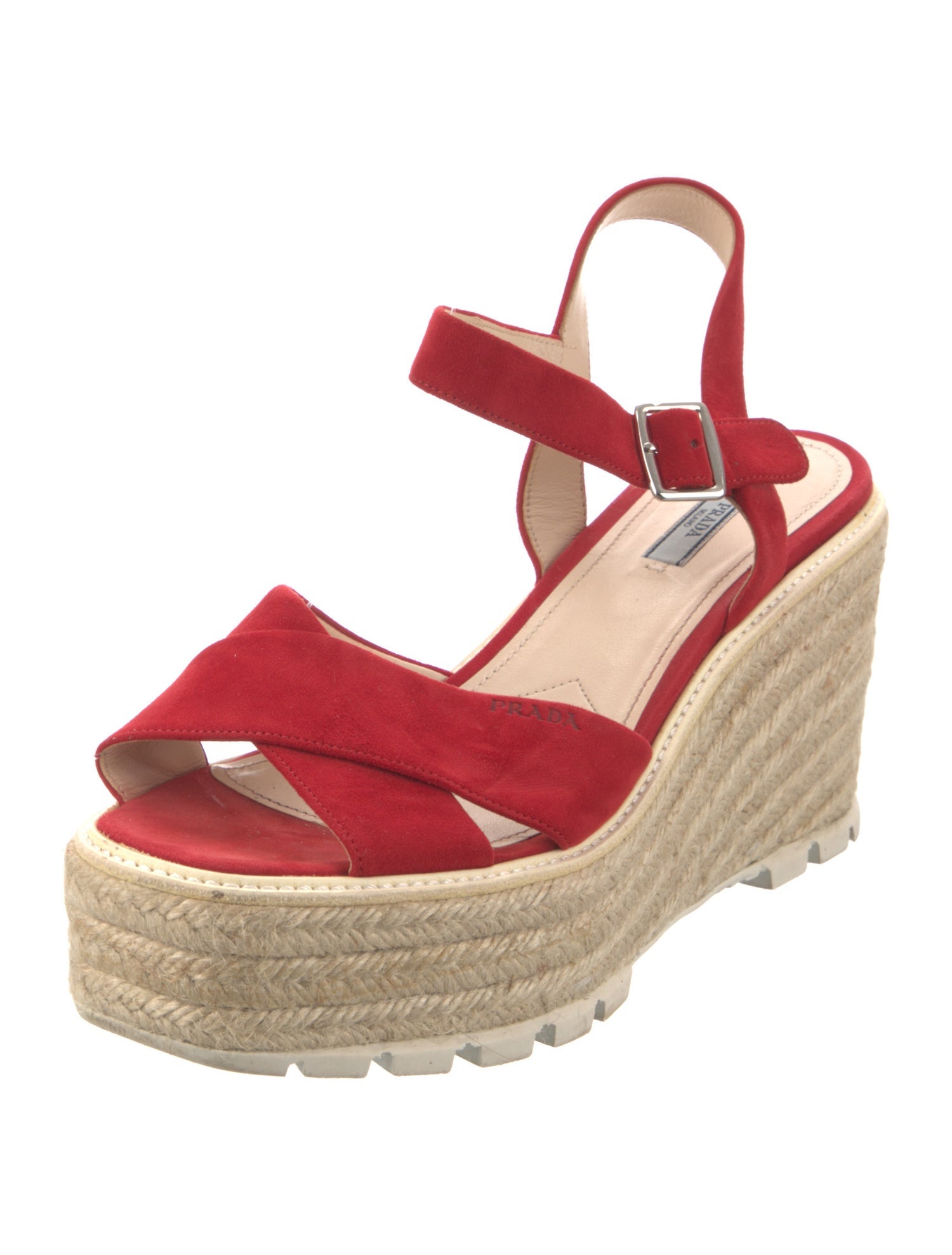 Prada Suede Espadrilles